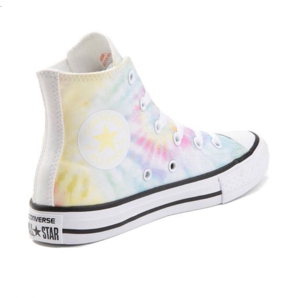 converse multicolor high tops